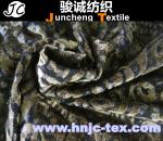 New burnout anti-static polyester fabric miro velvet non-invert fabric for women