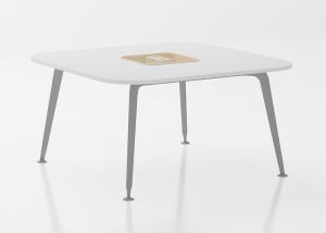 China MDF With HPL Office Meeting Table For 10 Person , Conference Room Desk factory