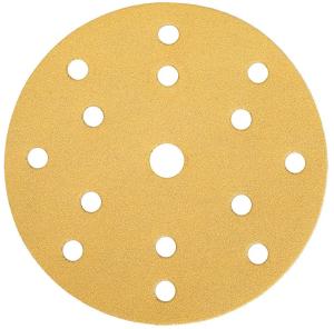 China 6inch 15 Holes Sandpaper Sanding Discs Finishing For Automotive Wood factory