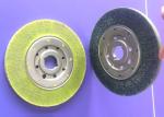 Narrow Face Polyflex 8 Inch Encapsulated Wire Wheel Brushes for Heavy Deburring