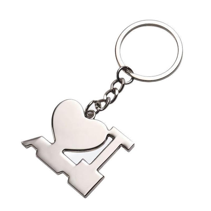 Sublimation Father Mother'S Day Gift Blank Keyring For Sublimation Photos Printing