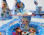 Disney Frozen Princess Anna Elsa Kids Birthday Party Decoration Set Party