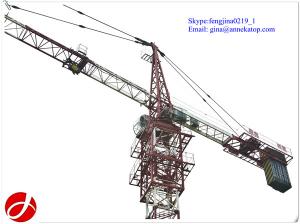 China 8t 50m jib length QTZ100(5020) fixed Tower Crane for construction site factory