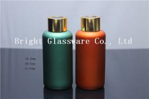 China wholesale custom spray color perfume bottle with knob lid design sale factory