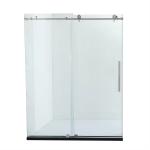 10mm Frosted Glass Sliding Shower Doors Explosion Proof Shower Glass Panel