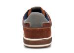 Leather Stitching Mens Lace Up Sneakers Casual Mens Slip On Oxford Shoes For