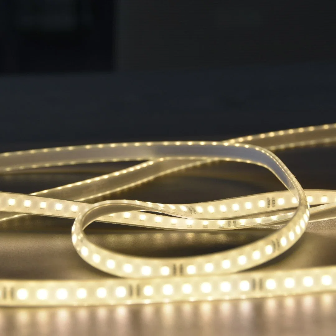 110v220v Waterproof 10mm 180leds 6500K Die-Cutting Board SMD2835 LED Strip Light IP67