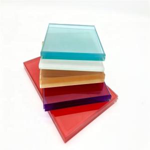 China Clear Tempered Flat Curved Tinted Building Laminated Glass PVB SGP EVA Industrial Grade factory