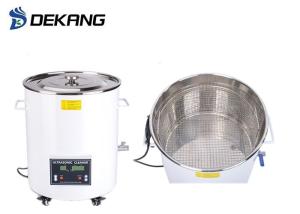 China Industrial Parts Barrel Ultrasonic Blind Cleaning Machine 15 Liter 300W With Heater Timer factory