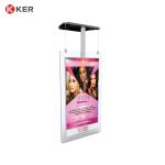 Indoor 43" 55" Hanging Battery Powered Lcd Restaurant Digital Signage Advertisin