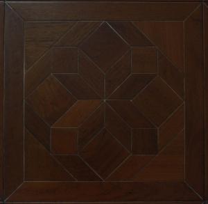 China burma teak engineered parquet tiles flooring factory