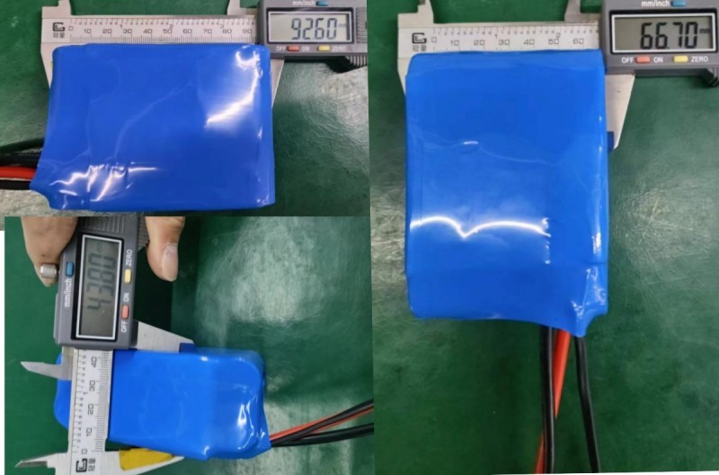 Custom Battery Pack 7.4V 16Ah 2S5P 18650 Cell 3200mAh BMS 25A With MX3.0 Charging Plug
