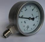 0-600 Psi Liquid Filled Pressure Gauge 4 Inch 10 Bar 1/8" Npt 100mm Laser