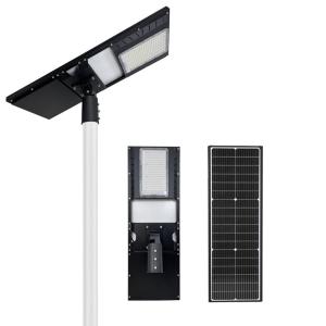 China Ip66 Integrated Solar Led Street Light 60w 80w 90w 120w 200 Watts Led Road Lighting factory