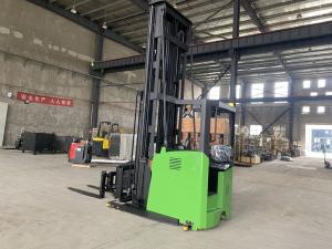 China 1.0 Ton Electric Pallet Reach Truck Seat Type Electromagnetic Braking factory
