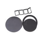 Round Single Sided Adhesive Die Cutting EPDM EVA Foam Pad Sticker