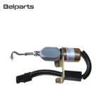 Excavator Spare Parts 4942879 Flamout Switch SD008A2 Electric Stop Solenoid For