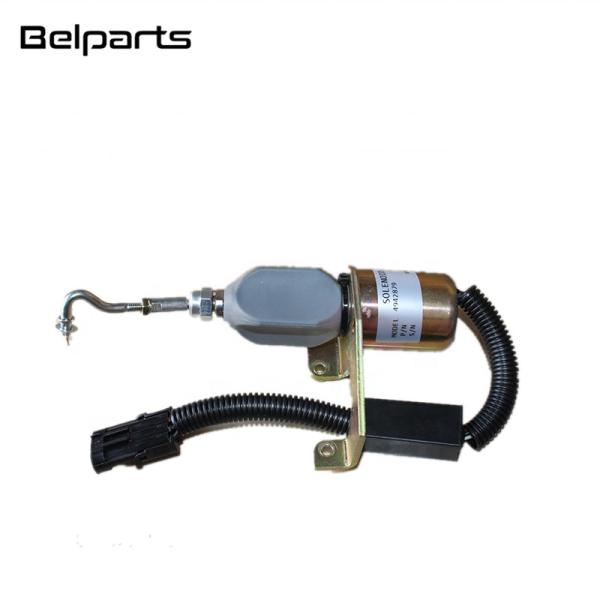 Excavator Spare Parts 4942879 Flamout Switch SD008A2 Electric Stop Solenoid For