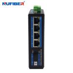 NuFiber NF514G-SC20A/B Unmanaged Industrial Switch with 4 Port 10/100/1000M RJ45