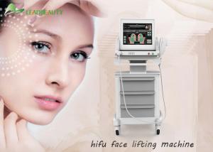 China Professional beauty salon use Hifu Face Lifting Machine with 15 inch big LCD touch screen factory