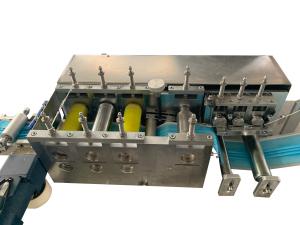 China 11.5KW Ear Loop Welding Machine , Nose Bridge Disposable Mask Making Machine factory