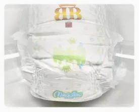China Hot sale econonic disposable wasit stick diaper factory