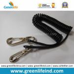 Big Dia Plastic Spring Coil String Lanyard Leash W/2loops