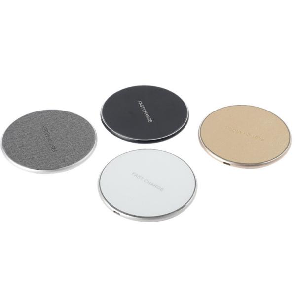 Ultra Slim QI Certified Fast Charging Wireless Charger 10W/7.5W/5W BSCI Audited