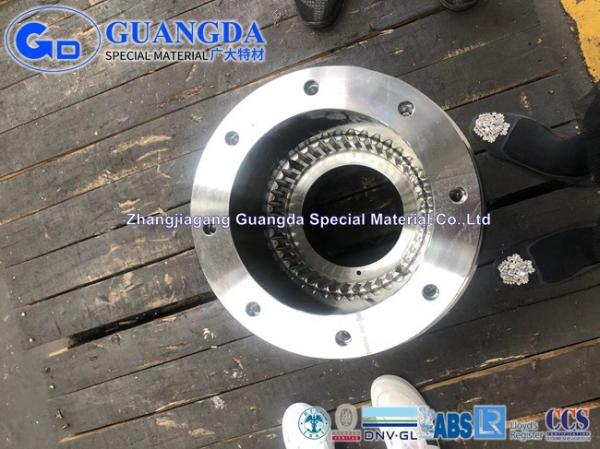 Finished Machining Alloy Steel forged cylinder With Internal Teeth Gears -