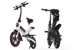 Elegant Lightest Electric Folding Bike 350W Motor 12 Inch Portable Design