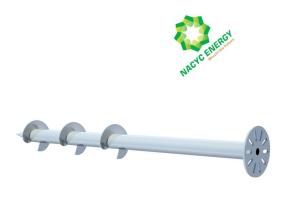 China Q235 Steel Ground Screws For Solar Mounting System Adjustable factory