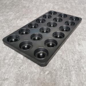 China 18 Cavity Doughnut Mould Tray Al Steel Material Chemical Stable factory