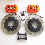 Cayenne 4 Pot Brake Caliper Orange 380mm For Toyota Fortuner