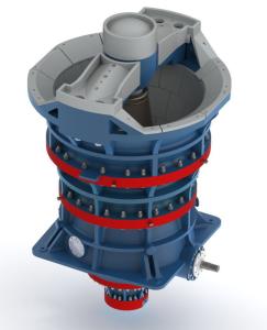 China High Manganese Steel Slag Gyratory Rock Crusher 400 Tph factory