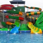Commercial Fibreglass Tube Water Slide With 0.85m Inner Width