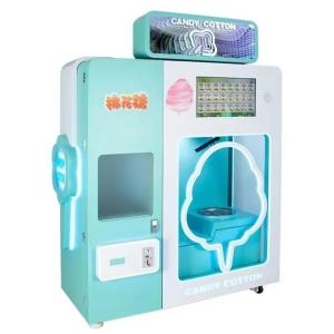 China Food Grade Cotton Candy Machine Gas Operated With Video Technical Support factory