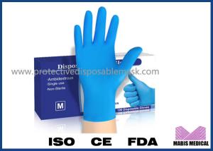 China Disposable Safety PVC Medical Powder-Free Nitrile Gloves Medical Examination factory