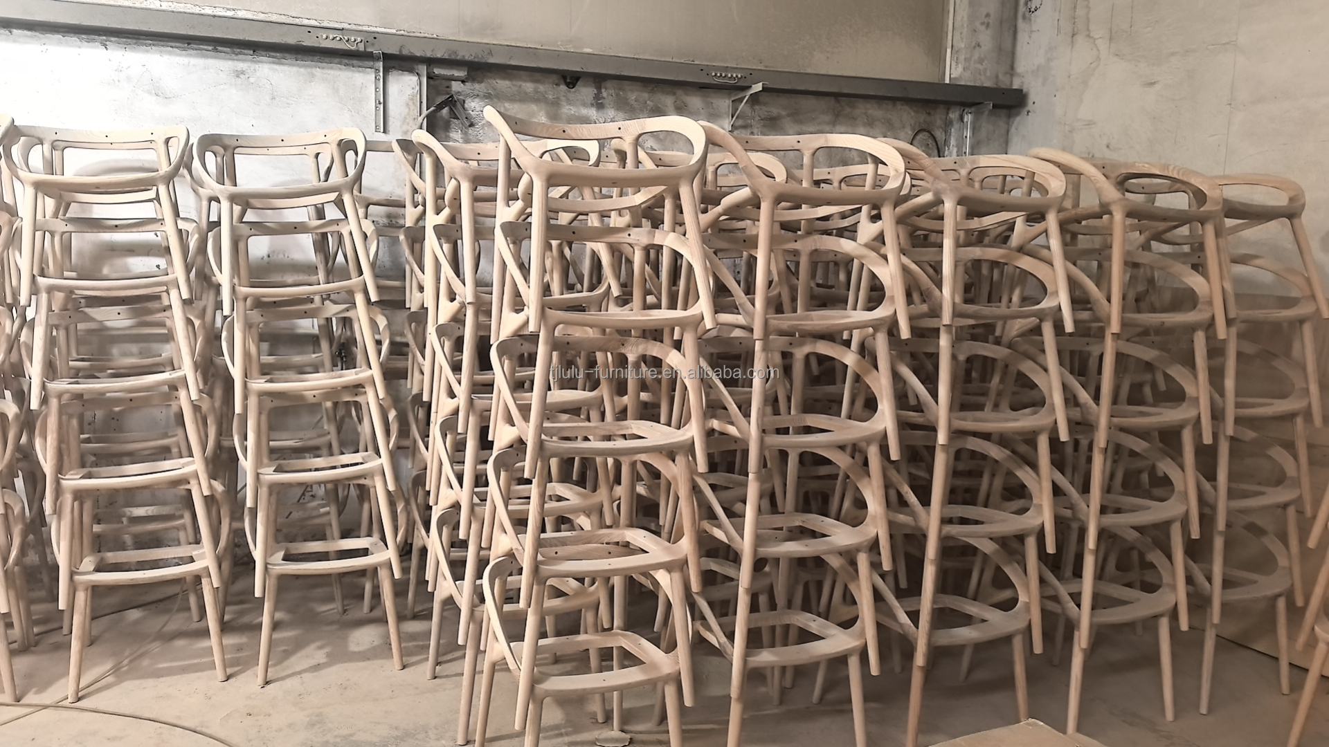 Modern Design Style Customize Luxury Solid Wood Dining Chair for Restaurant Furniture