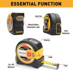Metal Electronic Laser Measure Tape Continuous Measurement Steel Tape Digital