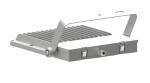 28000LM LED Sport Court Lighting Fixtures , IK10 IP66 200W Gym LED Food Lights