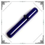 4 Inches Mini Steamroller Smoking Glass Tube Round Tubes Clear Blue Green Amber