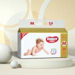 Heeppo Manufacture Wholesale Newborn White Cotton Biodegradable Soft Grade A
