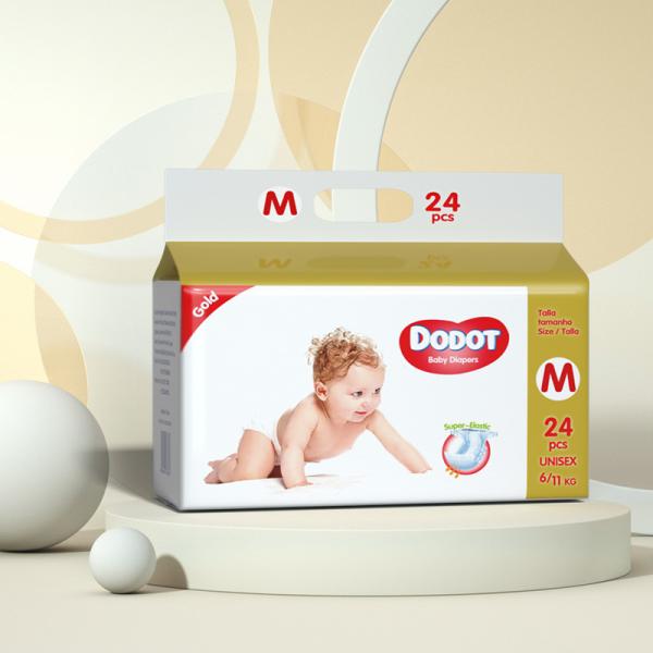 Heeppo Manufacture Wholesale Newborn White Cotton Biodegradable Soft Grade A