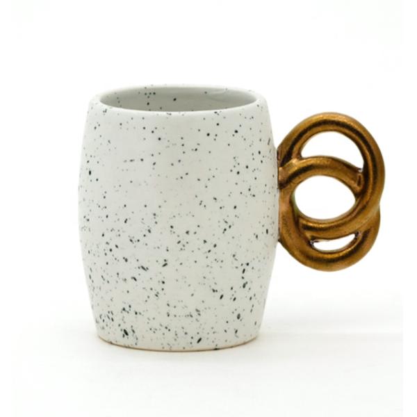 3oz Creative Tea Coffee Cup And Saucer Ceramic With 3d Handle Ceramic Tea Cup Set