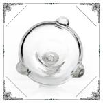 Bongs Accessories Glass Bowls For Smoking , Herb Dry Bowl OEM / ODM Available
