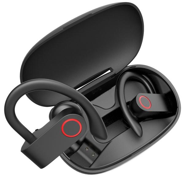 Dual Driver Waterproof Bluetooth Sweatproof Wireless Sport Earphones Headset For
