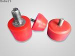 Colorful Polyurethane Roller Wheels , High Capacity Urethane Coated Rollers