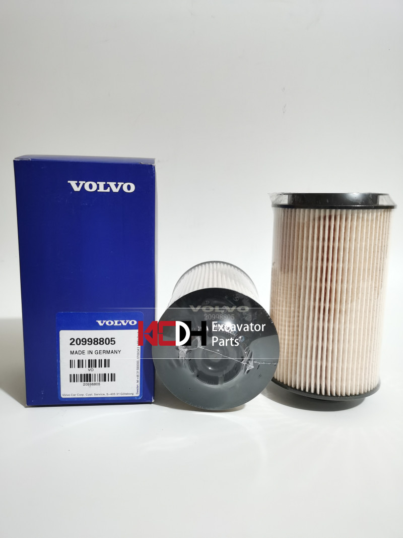 Excavator Engine Spare Parts Diesel Fuel Filter 20998805 For