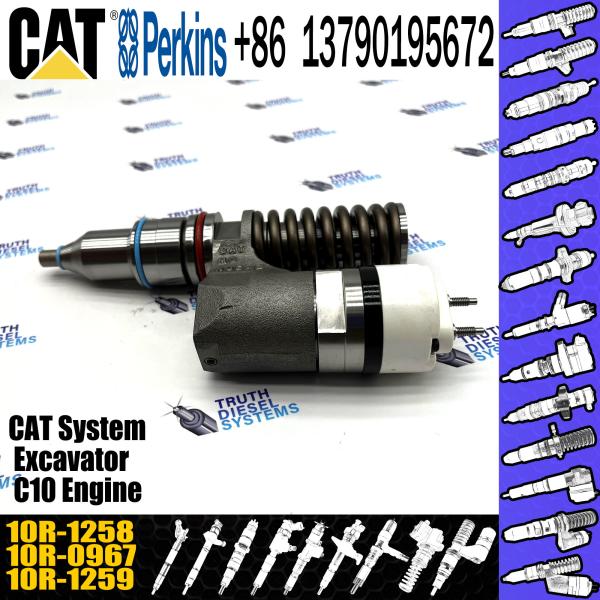 Diesel Engine Fuel Injector 212-3468 2123468 10R1258 10R-1258 for C10 C12 C-12