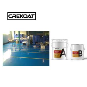 Concrete 2 Component Slip Resistant Epoxy Paint Gloss Fast Curing